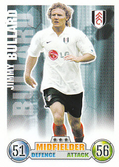 Jimmy Bullard Fulham 2007/08 Topps Match Attax #139
